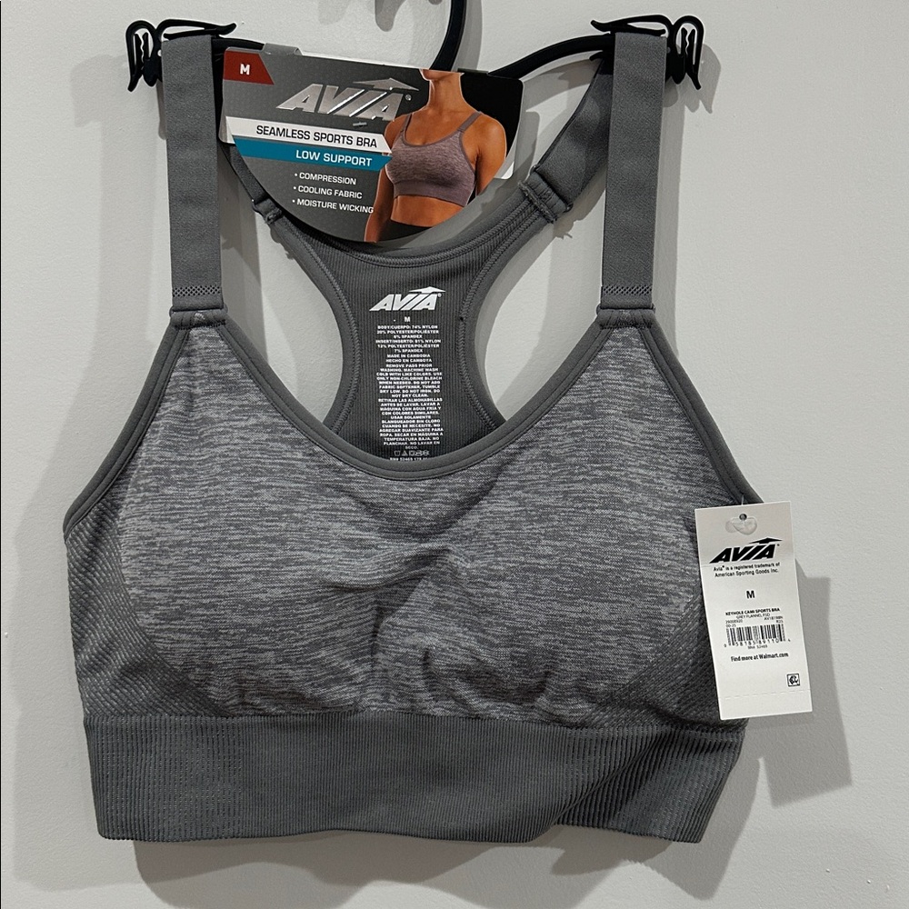Avia Women's Keyhole Low Support Sports Bra Size M - Picture 5 of 11